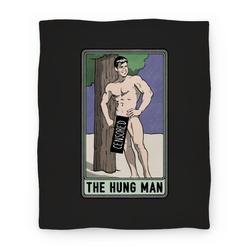 Movie Anime The Hung Man Tarot Premium Fleece Sherpa Blanket Perfect And Unique Gifts For Family On Christmas