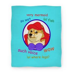 Movie Anime The Little Dogemaid Premium Fleece Sherpa Blanket Perfect And Unique Gifts For Family On Christmas