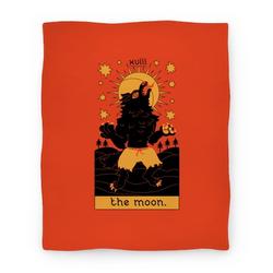 Movie Anime The Moon Werewolf Tarot Premium Fleece Sherpa Blanket Perfect Gifts For Family On Christmas
