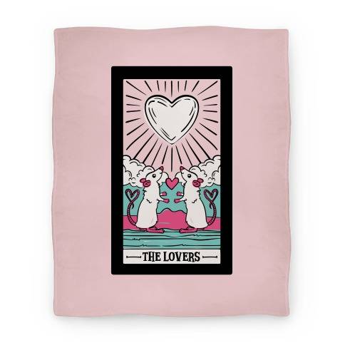 Movie Anime The Rat Lovers Tarot Premium Fleece Sherpa Blanket Perfect And Unique Gifts For Family On Christmas