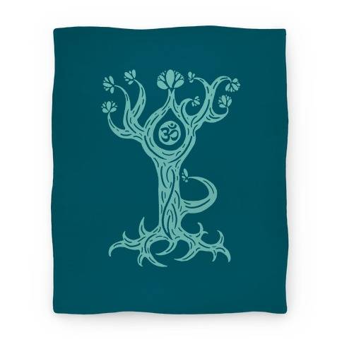Movie Anime The Tree Pose Premium Fleece Sherpa Blanket Perfect And Unique Gifts For Family On Christmas