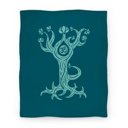 Movie Anime The Tree Pose Premium Fleece Sherpa Blanket Perfect And Unique Gifts For Family On Christmas