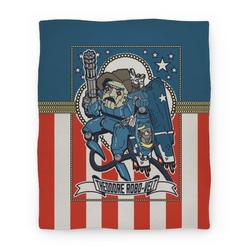Movie Anime Theodore Robo-velt Premium Fleece Sherpa Blanket Perfect And Unique Gifts For Family On Christmas