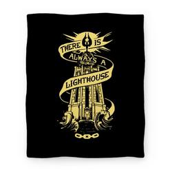 Movie Anime There Is Always A Lighthouse Premium Fleece Sherpa Blanket Perfect Gifts For Family On Christmas