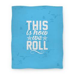 Movie Anime This Is How We Roll Premium Fleece Sherpa Blanket Perfect And Unique Gifts For Family On Christmas
