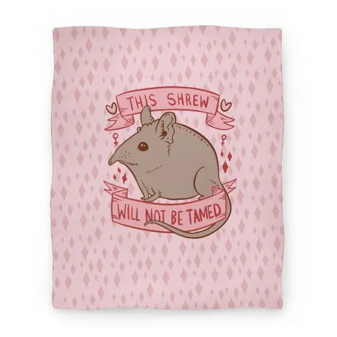 Movie Anime This Shrew Will Not Be Tamed Premium Fleece Sherpa Blanket Perfect Gifts For Family On Christmas