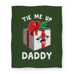Movie Anime Tie Me Up Daddy Premium Fleece Sherpa Blanket Perfect And Unique Gifts For Family On Christmas
