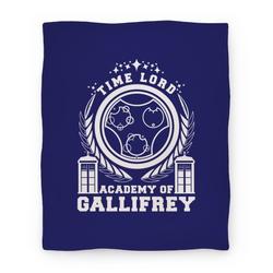 Movie Anime Time Lord Academy of Gallifrey Premium Fleece Sherpa Blanket Perfect Gifts For Family On Christmas