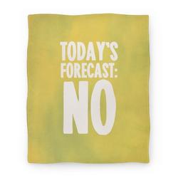 Movie Anime Today's Forecast: NO Premium Fleece Sherpa Blanket Perfect And Unique Gifts For Family On Christmas