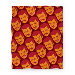 Movie Anime Tyson Pattern Premium Fleece Sherpa Blanket Perfect And Unique Gifts For Family On Christmas