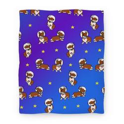 Movie Anime Unidentified Floating Corgi Premium Fleece Sherpa Blanket Perfect Gifts For Family On Christmas