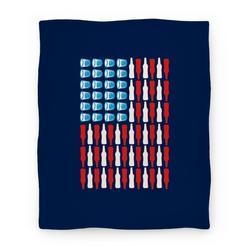 Movie Anime United Drinks of America Premium Fleece Sherpa Blanket Perfect Gifts For Family On Christmas