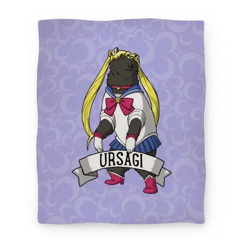 Movie Anime Ursagi Premium Fleece Sherpa Blanket Perfect And Unique Gifts For Family On Christmas Holiday