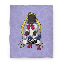 Movie Anime Ursagi Premium Fleece Sherpa Blanket Perfect And Unique Gifts For Family On Christmas Holiday