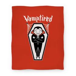 Movie Anime Vamptired Tired Vampire Premium Fleece Sherpa Blanket Perfect Gifts For Family On Christmas