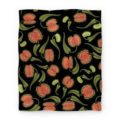 Movie Anime Venus Flytrap Vulvas Premium Fleece Sherpa Blanket Perfect And Unique Gifts For Family On Christmas