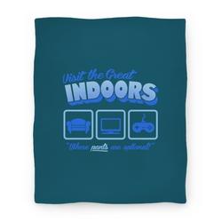 Movie Anime Visit The Great Indoors! Premium Fleece Sherpa Blanket Perfect Gifts For Family On Christmas