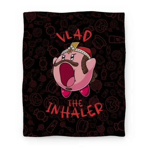 Movie Anime Vlad The Inhaler Premium Fleece Sherpa Blanket Perfect And Unique Gifts For Family On Christmas