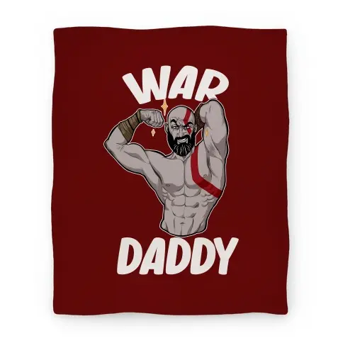 Movie Anime War Daddy Premium Fleece Sherpa Blanket Perfect And Unique Gifts For Family On Christmas Holiday