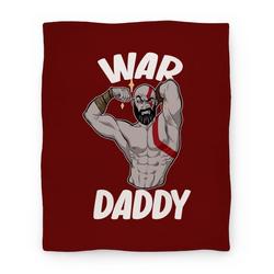 Movie Anime War Daddy Premium Fleece Sherpa Blanket Perfect And Unique Gifts For Family On Christmas Holiday