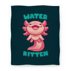 Movie Anime Water Kitten Premium Fleece Sherpa Blanket Perfect And Unique Gifts For Family On Christmas