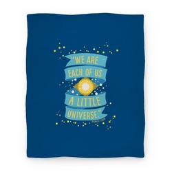 Movie Anime We Are Each Of Us A Little Universe Premium Fleece Sherpa Blanket Perfect Gifts For Family On Christmas
