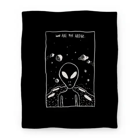 Movie Anime We Are Not Alone Premium Fleece Sherpa Blanket Perfect And Unique Gifts For Family On Christmas