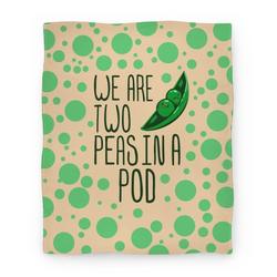 Movie Anime We are Two Peas in a Pod Premium Fleece Sherpa Blanket Perfect Gifts For Family On Christmas