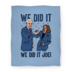 Movie Anime We Did It We Did It Joe Premium Fleece Sherpa Blanket Perfect Gifts For Family On Christmas