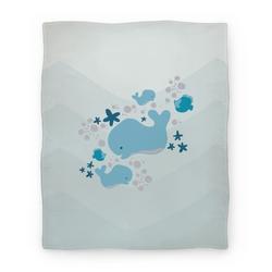 Movie Anime Whale Premium Fleece Sherpa Blanket Perfect And Unique Gifts For Family On Christmas Holiday