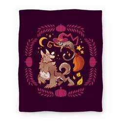 Movie Anime Wholesome Halloween Premium Fleece Sherpa Blanket Perfect And Unique Gifts For Family On Christmas