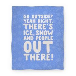 Movie Anime Winter Introvert Premium Fleece Sherpa Blanket Perfect And Unique Gifts For Family On Christmas