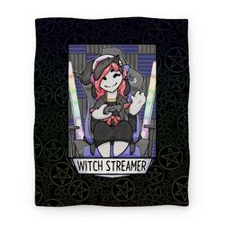 Movie Anime Witch Streamer Premium Fleece Sherpa Blanket Perfect And Unique Gifts For Family On Christmas