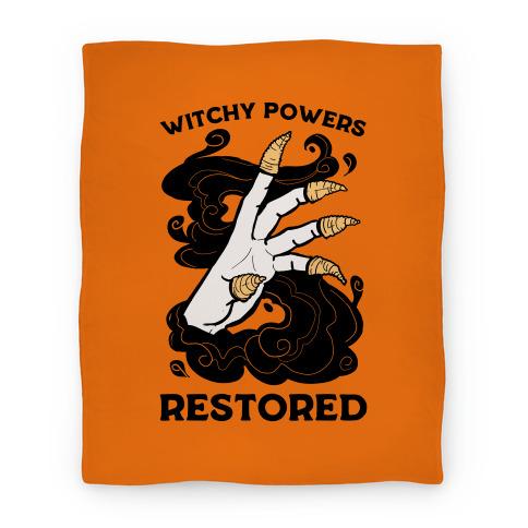 Movie Anime Witchy Powers Restored Premium Fleece Sherpa Blanket Perfect Gifts For Family On Christmas