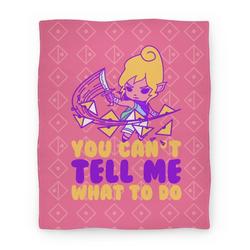 Movie Anime You Can't Tell Tetra What to Do Parody Premium Fleece Sherpa Blanket Perfect Gifts For Family On Christmas