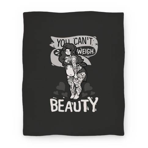 Movie Anime You Can't Weigh Beauty Premium Fleece Sherpa Blanket Perfect Gifts For Family On Christmas