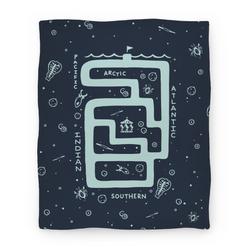 Movie Anime Zoo Plankton Premium Fleece Sherpa Blanket Perfect And Unique Gifts For Family On Christmas