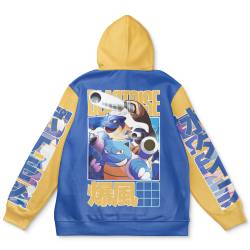 Anime Blastoise Pokemon Streetwear Hoodie Perfect And Unique Gifts For Otaku Anime Fans On Christmas