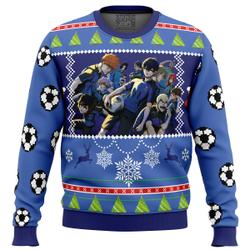 Blue Lock Ugly Christmas Sweater Perfect And Unique Gifts For Adults Kids On Christmas Holiday