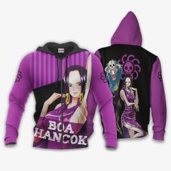 Anime Boa Hancok Hoodie Anime Shirts Perfect And Unique Gifts For Otaku Anime Fans On Christmas