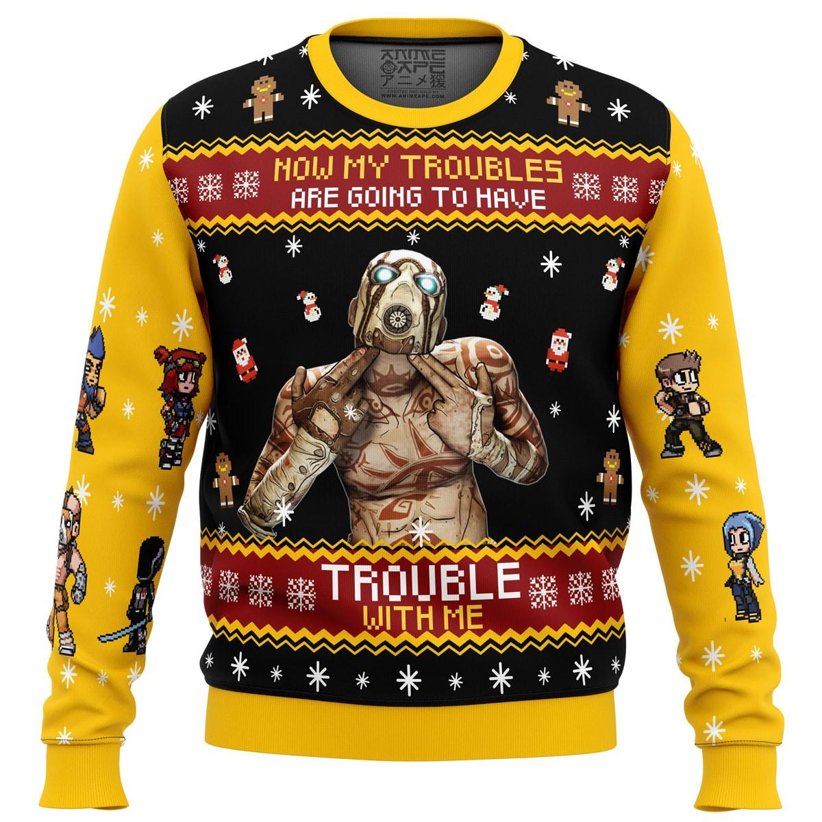 Borderlands Ugly Christmas Sweater Perfect And Unique Gifts For Adults Kids On Christmas Holiday