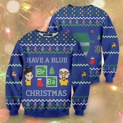 Breaking Bad Holiday Unisex Wool Ugly Sweater Knitted Christmas Shirt Perfect And Unique Gifts For Adults Kids On Christmas