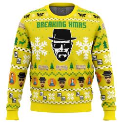 Breaking Xmas Breaking Bad Ugly Christmas Sweater Perfect And Unique Gifts For Adults Kids On Christmas