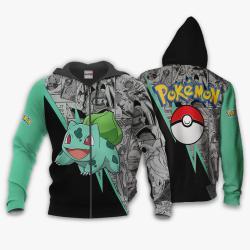 Anime Bulbasaur Hoodie Custom Anime Mix Manga Perfect And Unique Gifts For Otaku Anime Fans On Christmas