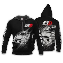Anime Bunta Fujiwara Impreza Hoodie Initial D Custom Anime Perfect And Unique Gifts For Otaku Anime Fans On Christmas