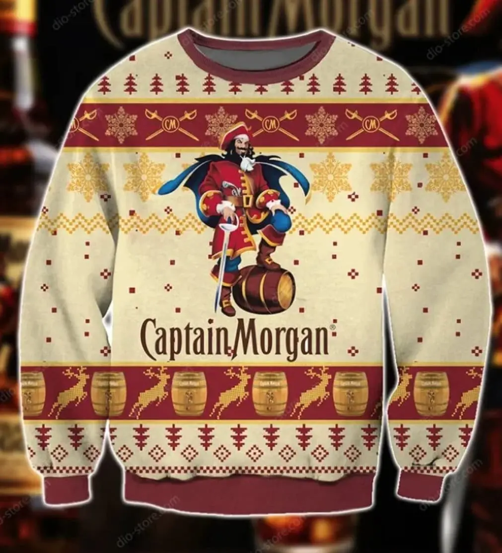 C. Morgan Ugly Christmas Sweatshirt Xmas Sweater Perfect And Unique Gifts For Adults Kids On Christmas