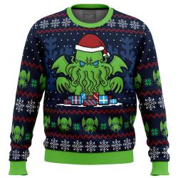 Call Of Christmas Cthulhu Ugly Christmas Sweater Perfect And Unique Gifts For Adults Kids On Christmas