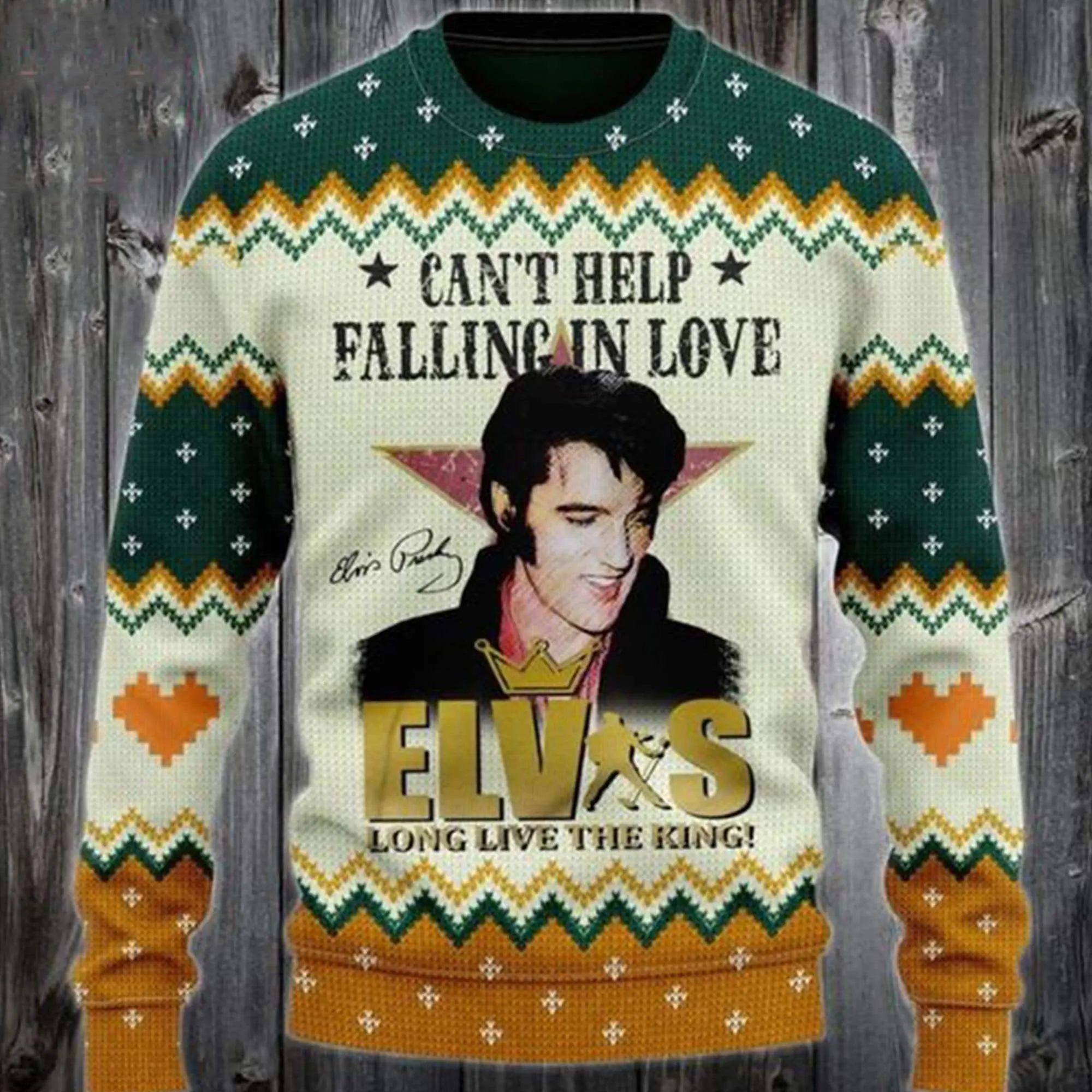 Can't Help Falling In Love Ugly Christmas Sweater Perfect And Unique Gifts For Adults Kids On Christmas