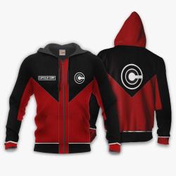 Anime Capsule Corp Uniform Costume Hoodie Jacket Anime Fan Gift Perfect And Unique Gifts For Otaku Anime Fans On Christmas