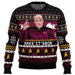 Captain Picard Star Trek Ugly Christmas Sweater Perfect And Unique Gifts For Adults Kids On Christmas